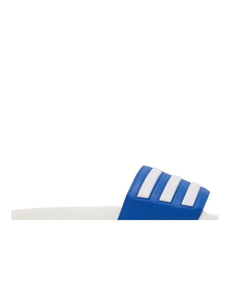 Шлепанцы Adilette Boost Slide 'White Royal Blue' — изображение 2 из 8, белый синий