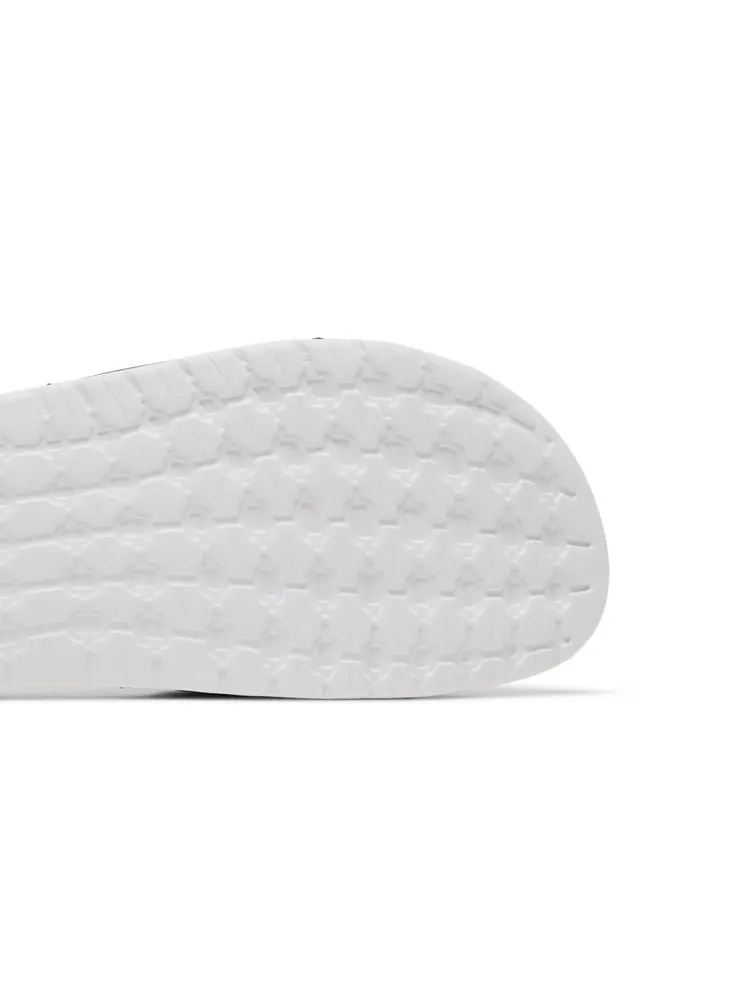 Шлепанцы Adilette Boost Slide 'White Royal Blue' — изображение 5 из 8, белый синий