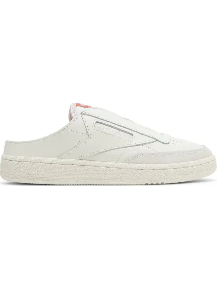Кроссовки wmns club c laceless mule 'chalk' Reebok — изображение 1 из 8, белый