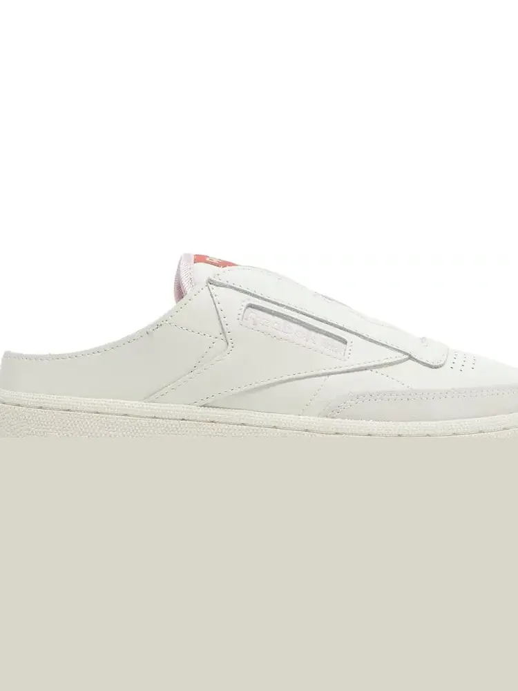 Кроссовки wmns club c laceless mule 'chalk' Reebok — изображение 2 из 8, белый