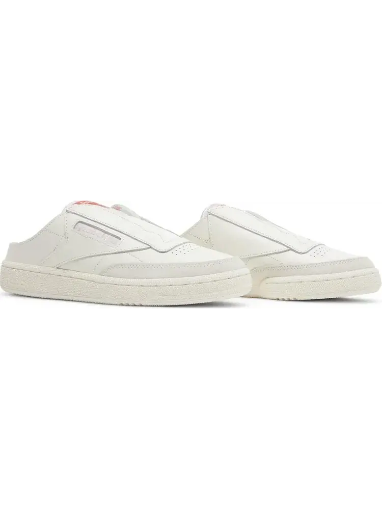 Кроссовки wmns club c laceless mule 'chalk' Reebok — изображение 8 из 8, белый