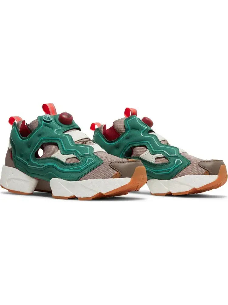 Кроссовки billionaire boys club x instapump fury boost 'earth' Reebok — изображение 8 из 8, зеленый
