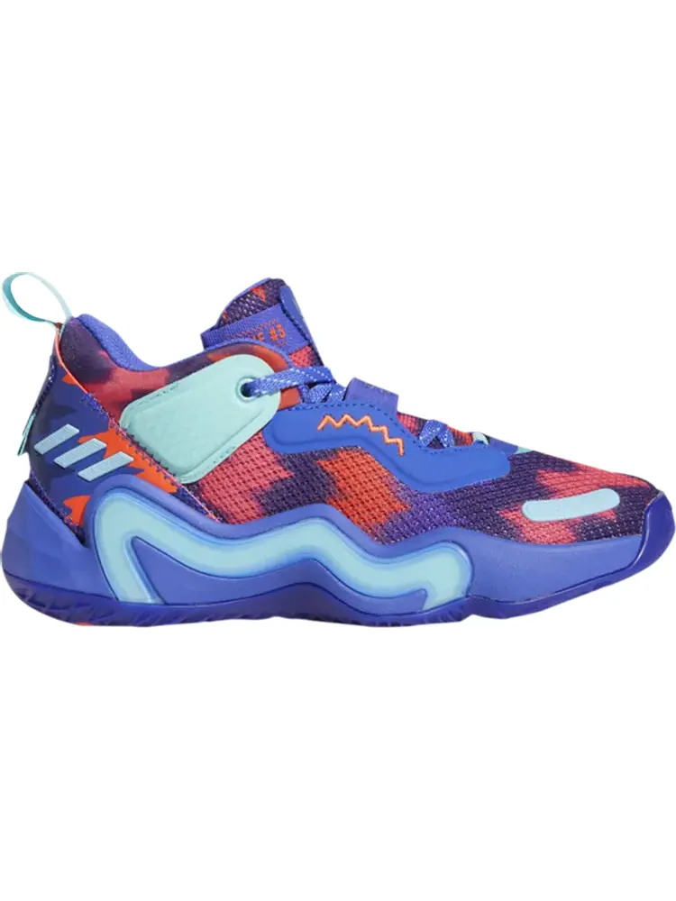 Кроссовки Adidas D.O.N. Issue #3 Big Kid 'Cadet Sonic Ink' — изображение 1 из 1, синий