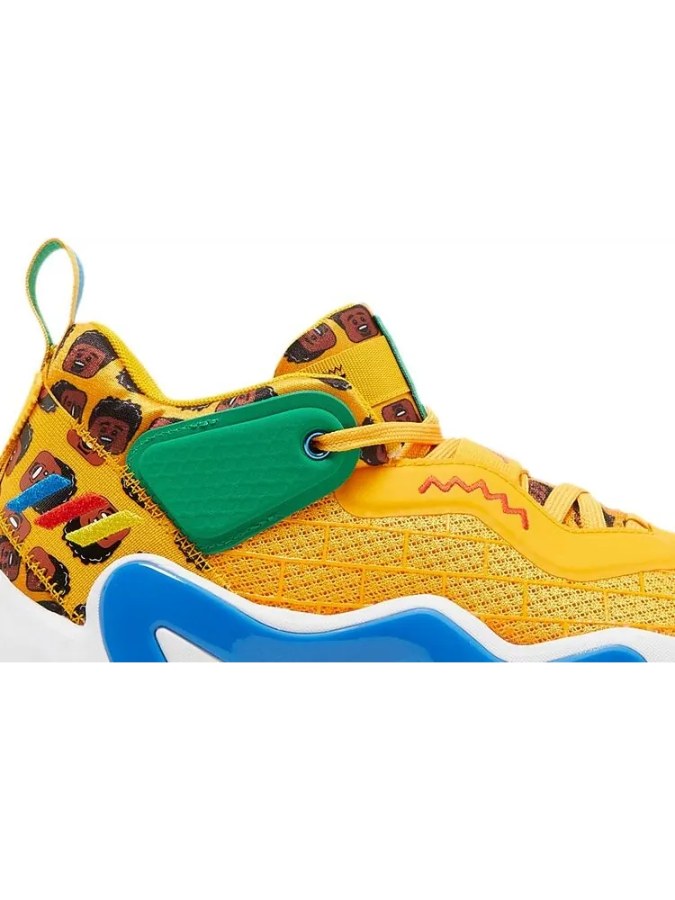 Кроссовки Adidas LEGO x D.O.N. Issue #3 'Minifig' — изображение 2 из 8, желтый