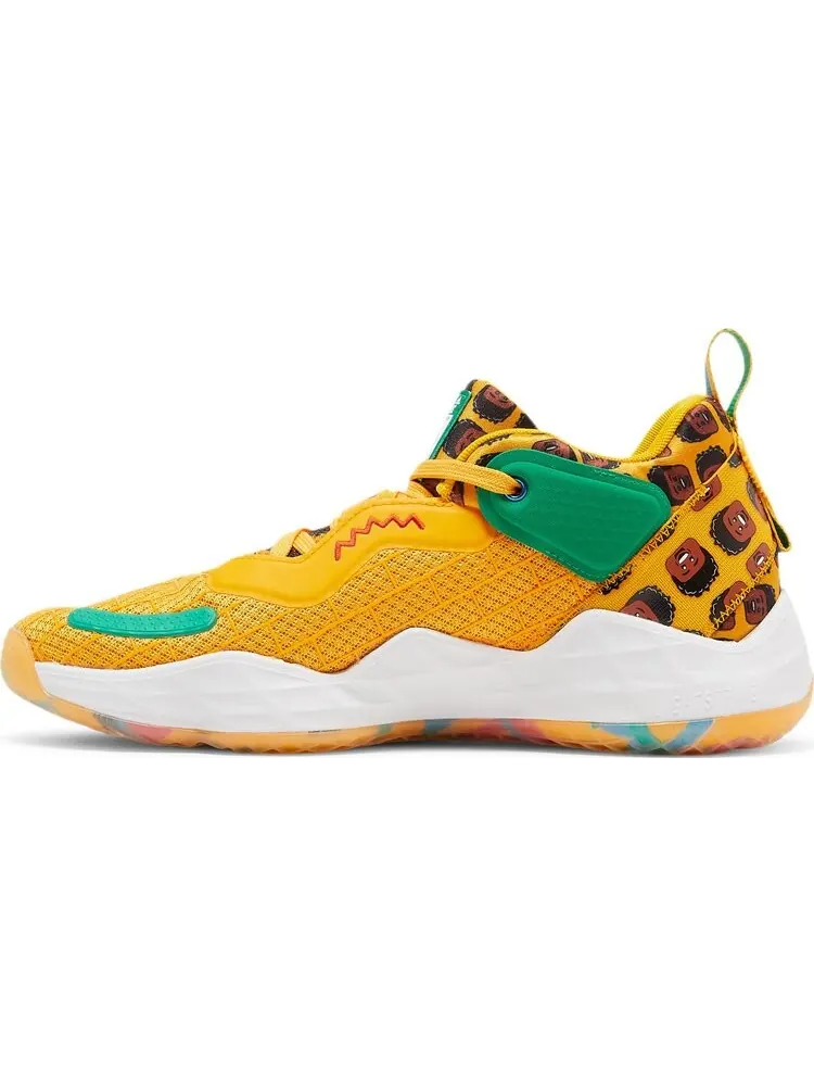 Кроссовки Adidas LEGO x D.O.N. Issue #3 'Minifig' — изображение 3 из 8, желтый