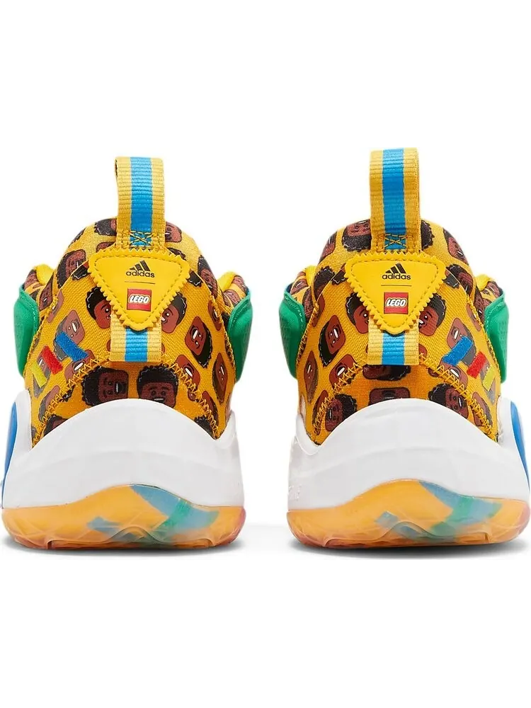 Кроссовки Adidas LEGO x D.O.N. Issue #3 'Minifig' — изображение 6 из 8, желтый