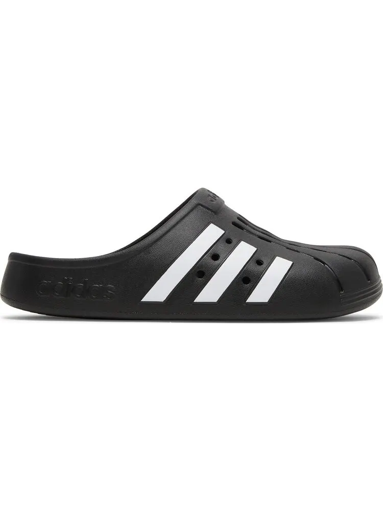 Сандалии Adidas Adilette Clog 'Black White' — изображение 1 из 8, черный