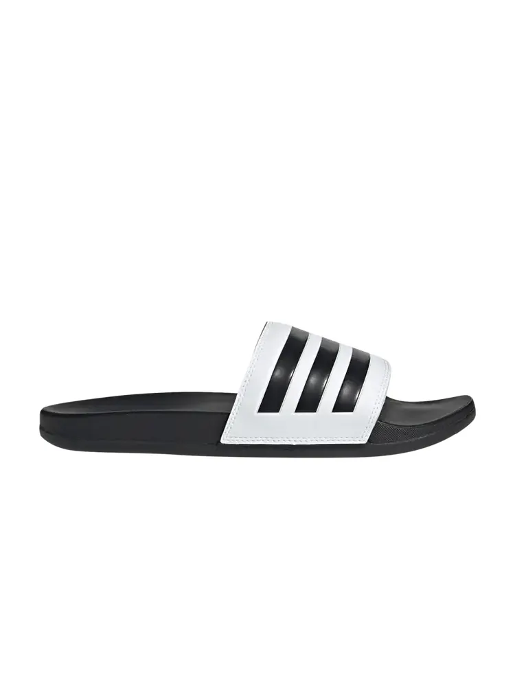 Шлепанцы Adidas Adilette Comfort Slide 'White Black' — изображение 1 из 1, белый