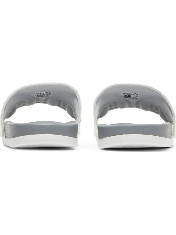 Шлепанцы мужские Adidas Adilette Comfort Slide с полосками — изображение 6 из 8, белый
