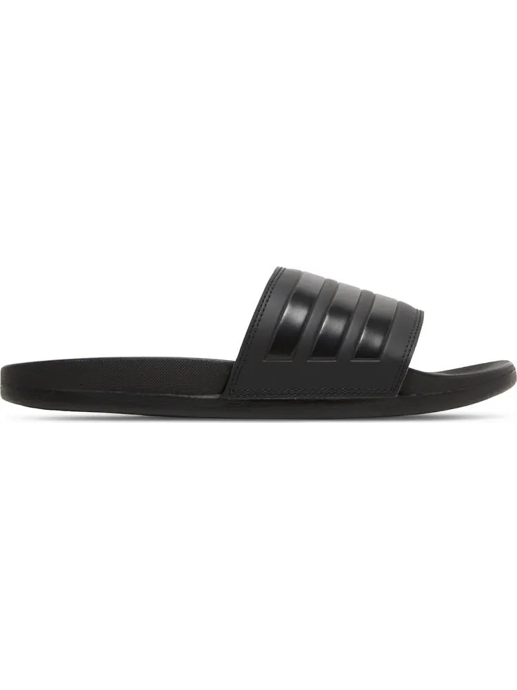 Сандалии Adidas Adilette Comfort Slide 'Triple Black' — изображение 1 из 8, черный