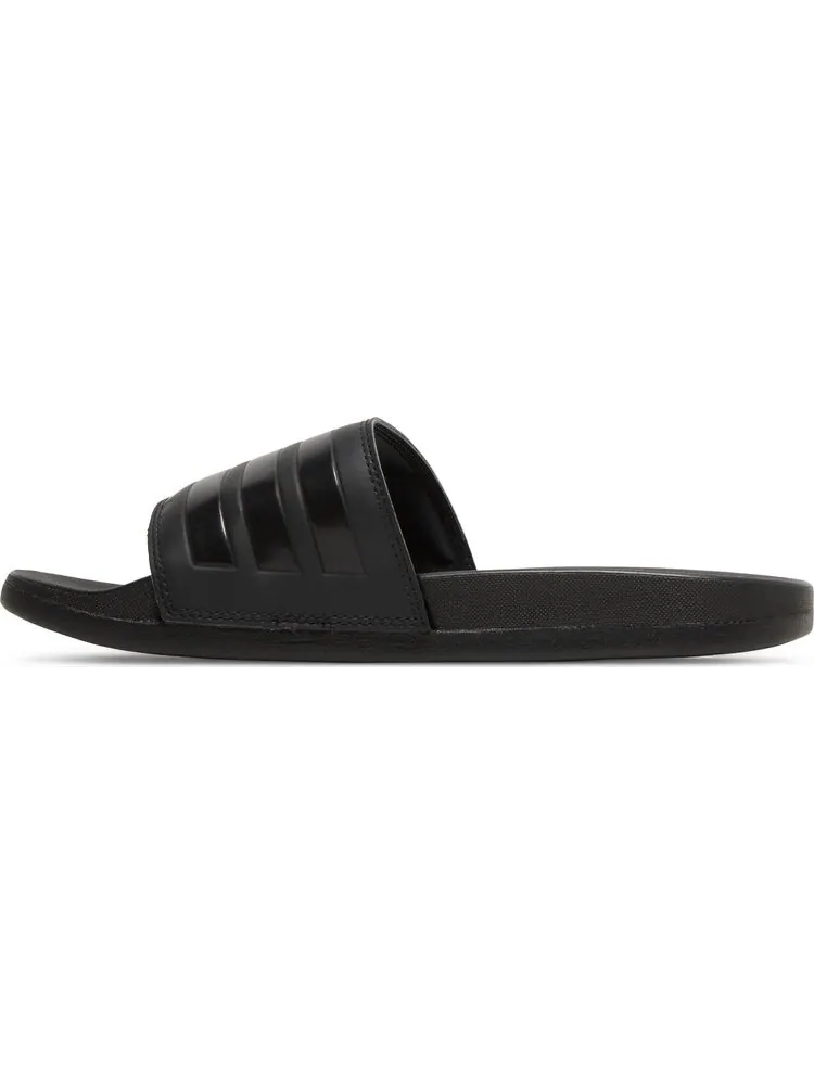 Сандалии Adidas Adilette Comfort Slide 'Triple Black' — изображение 3 из 8, черный