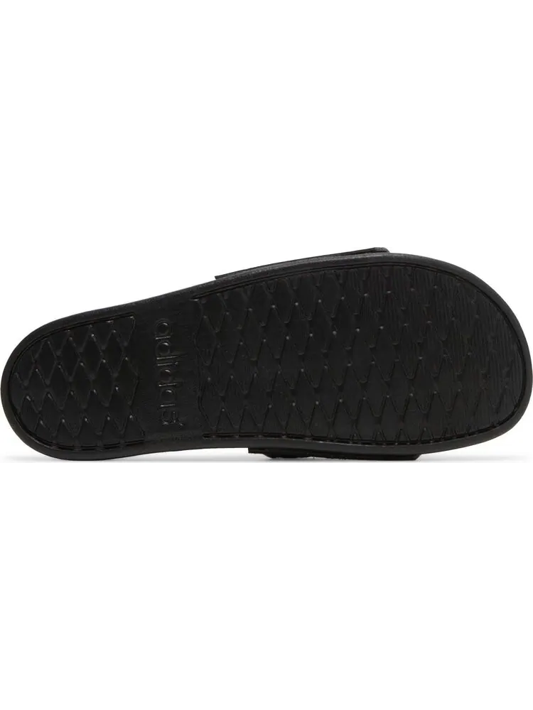 Сандалии Adidas Adilette Comfort Slide 'Triple Black' — изображение 4 из 8, черный