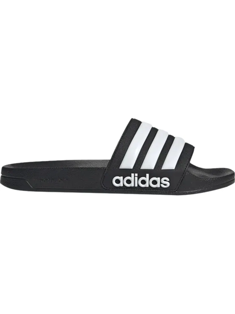 Сандалии Adidas Adilette Shower Slide 'Black White' — изображение 1 из 1, черный