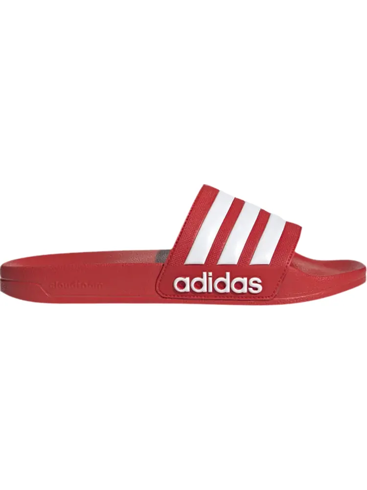 Сандалии Adidas Adilette Shower Slide — изображение 1 из 1, красный/белый