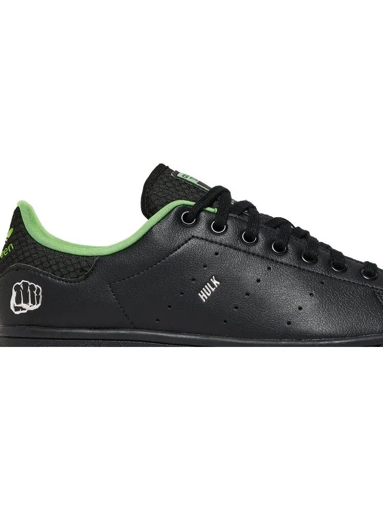Кроссовки Adidas Marvel x Stan Smith 'Hulk' — изображение 2 из 8, черный