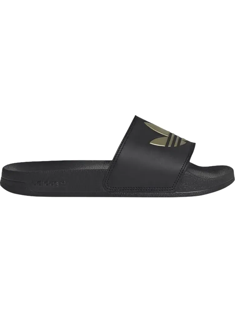 Сандалии Adidas Wmns Adilette Lite Slide 'Black Matte Gold' — изображение 1 из 1, черный