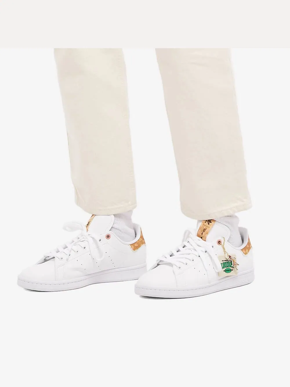 Кроссовки Adidas x Bambi Stan Smith W Women's — изображение 6 из 6, белый черный