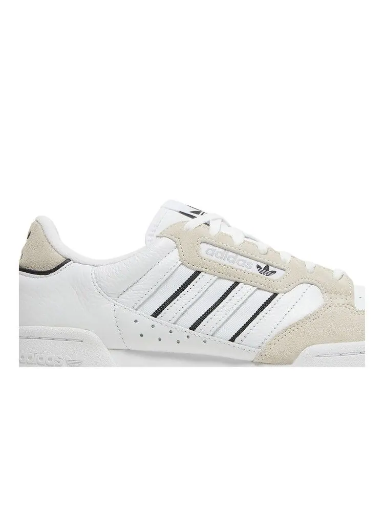 Кроссовки adidas Continental 80 Stripes 'Cloud White' — изображение 3 из 9, белый/черный/белый