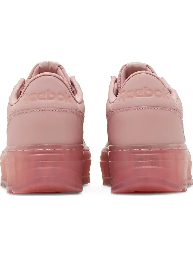 Кроссовки wmns club c double geo 'smokey rose' Reebok — изображение 6 из 8, розовый