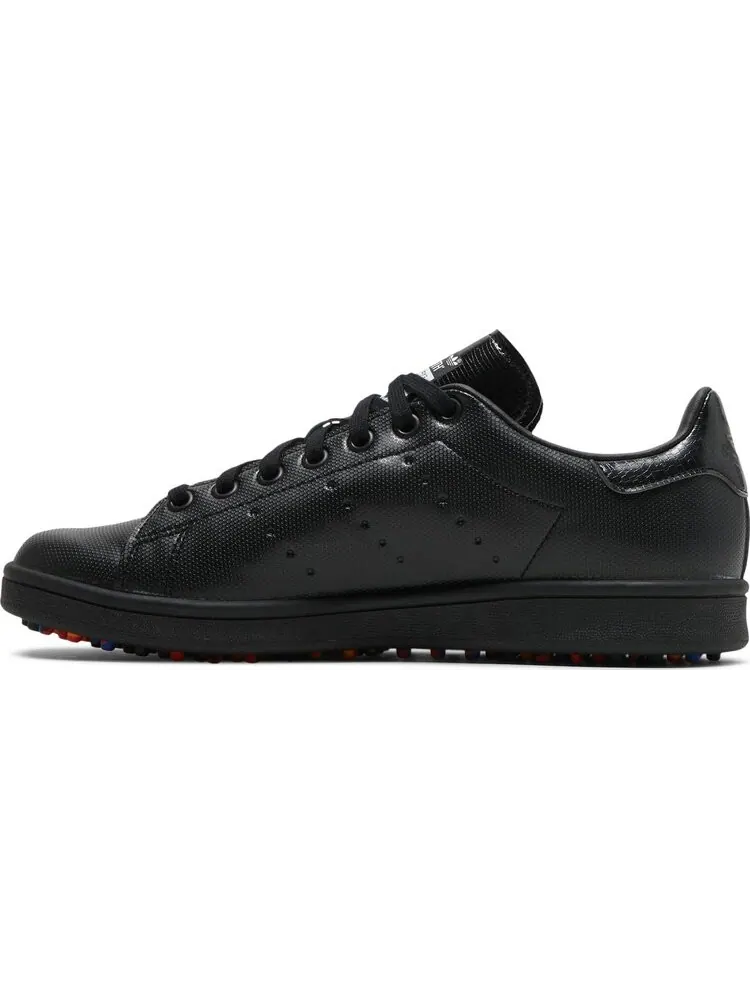 Кроссовки Adidas Stan Smith Primegreen LE Spikeless Golf 'Triple Black' — изображение 3 из 8, черный