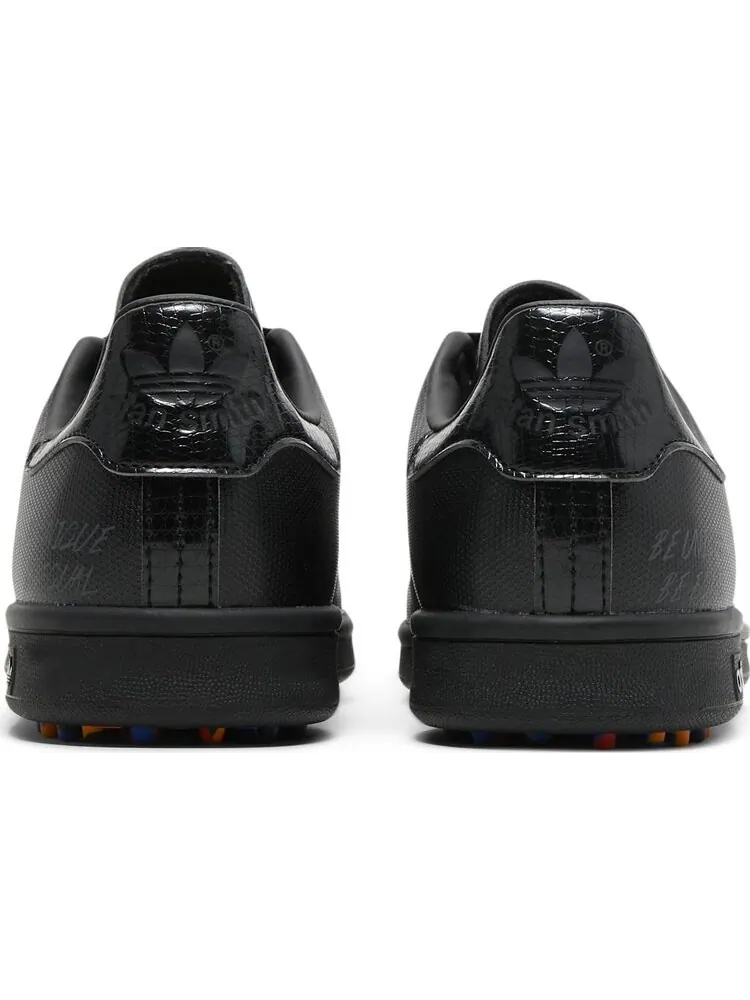 Кроссовки Adidas Stan Smith Primegreen LE Spikeless Golf 'Triple Black' — изображение 6 из 8, черный