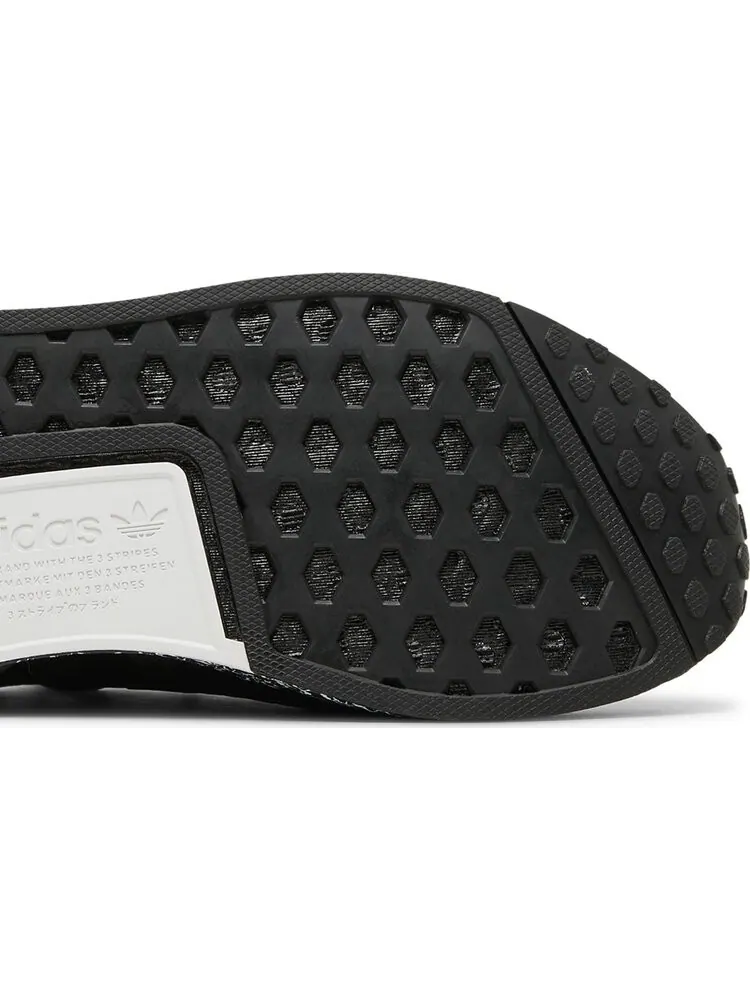 Кроссовки Adidas NMD_R1 V2 'Crackled - Black Carbon' — изображение 5 из 8, черный