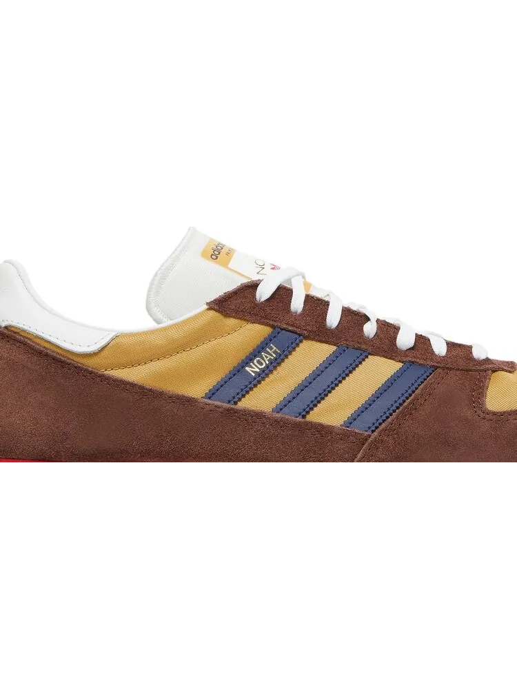 Кроссовки Adidas Noah x Vintage Runner 'Brown Dark Blue' — изображение 2 из 8, коричневый
