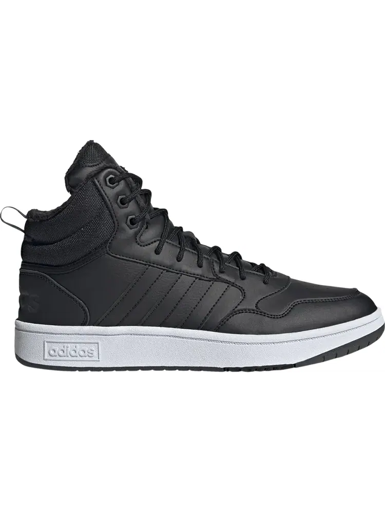 Кроссовки Hoops 3.0 Mid Winter 'Black White' — изображение 1 из 1, черный