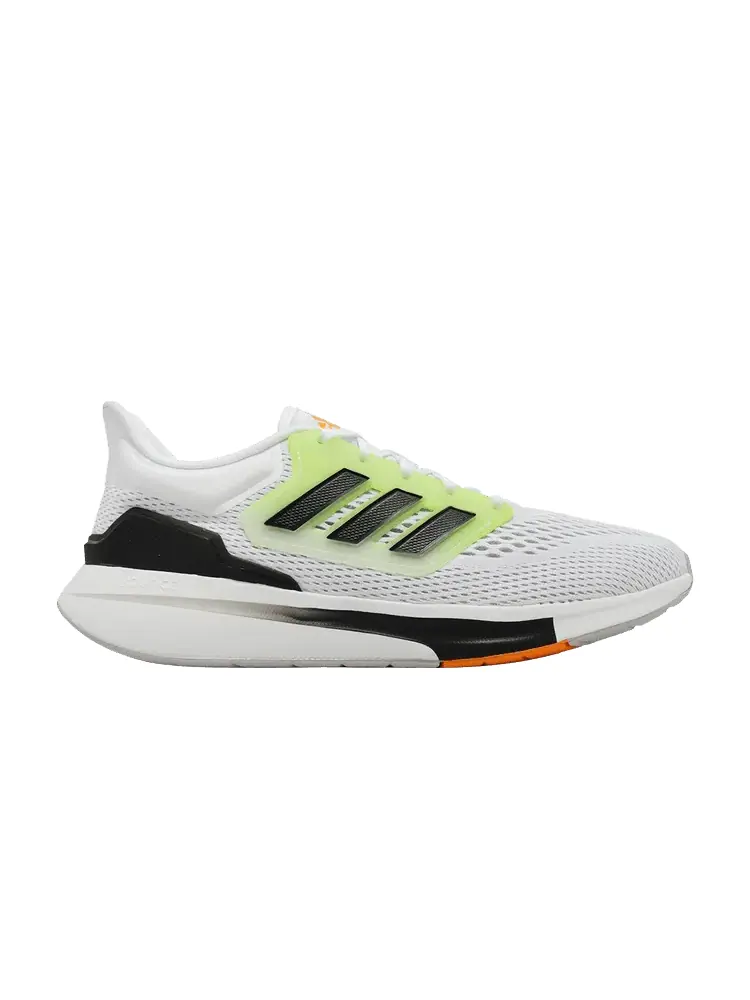 Кроссовки EQ21 Run 'White Black Volt' — изображение 1 из 1, белый черный