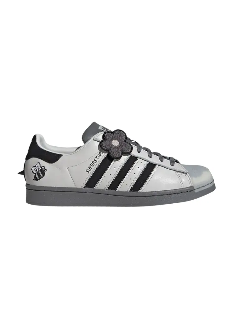 Кроссовки Adidas Melting Sadness x Superstar — изображение 1 из 1, серый