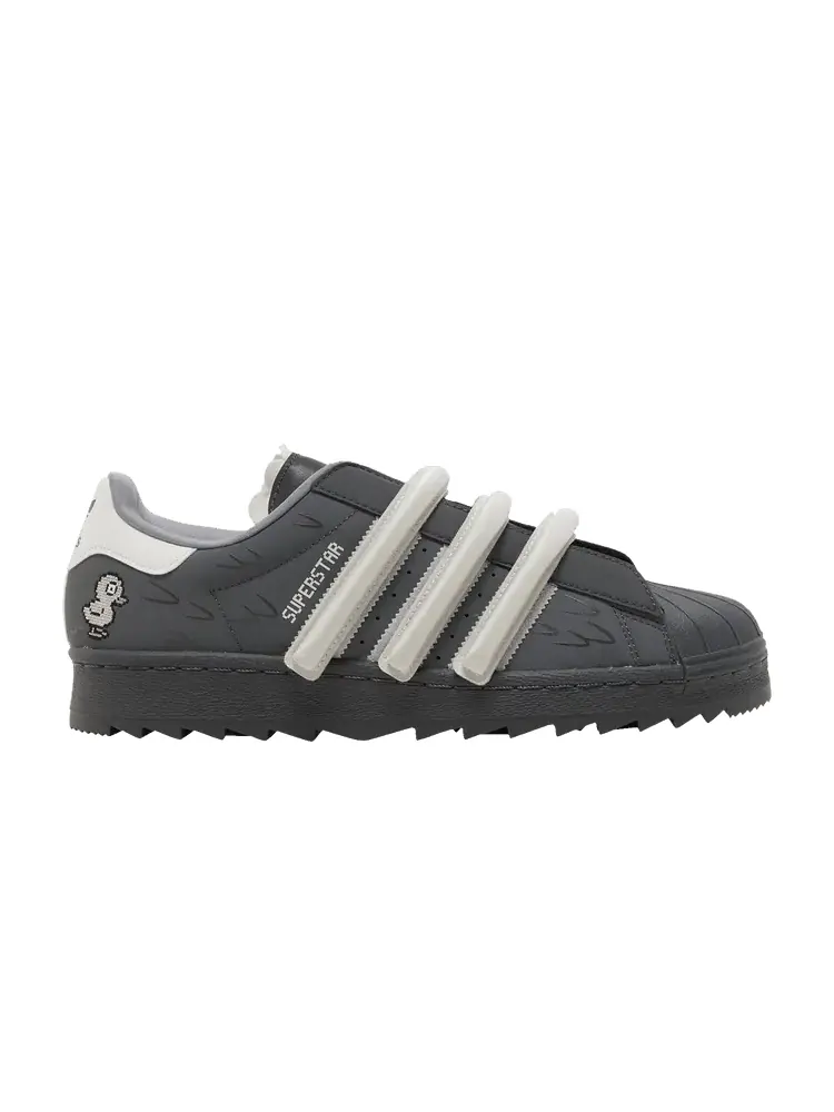 Кроссовки adidas Melting Sadness x Superstar 80s TR 'Duck' — изображение 1 из 9, серый/серый/серый