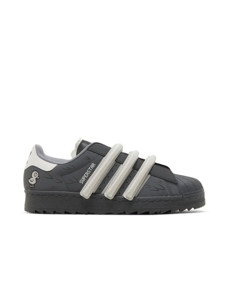 Кроссовки adidas Melting Sadness x Superstar 80s TR 'Duck' — изображение 2 из 9, серый/серый/серый