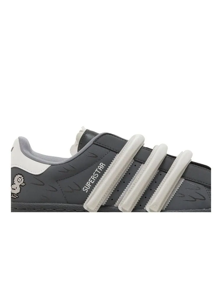 Кроссовки adidas Melting Sadness x Superstar 80s TR 'Duck' — изображение 3 из 9, серый/серый/серый