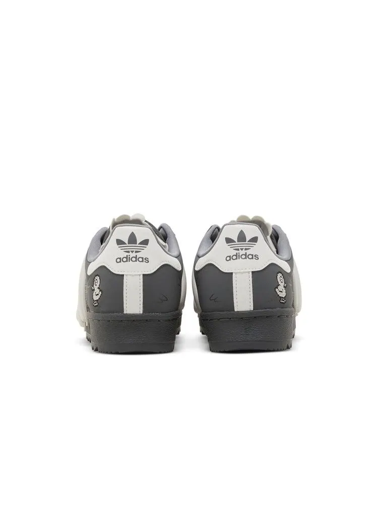 Кроссовки adidas Melting Sadness x Superstar 80s TR 'Duck' — изображение 7 из 9, серый/серый/серый