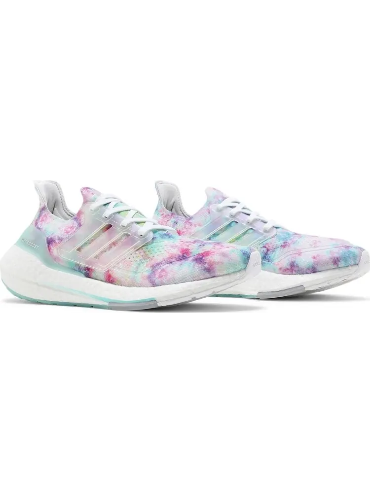 Кроссовки Adidas Wmns UltraBoost 21 'Tie-Dye' — изображение 8 из 8, мульти