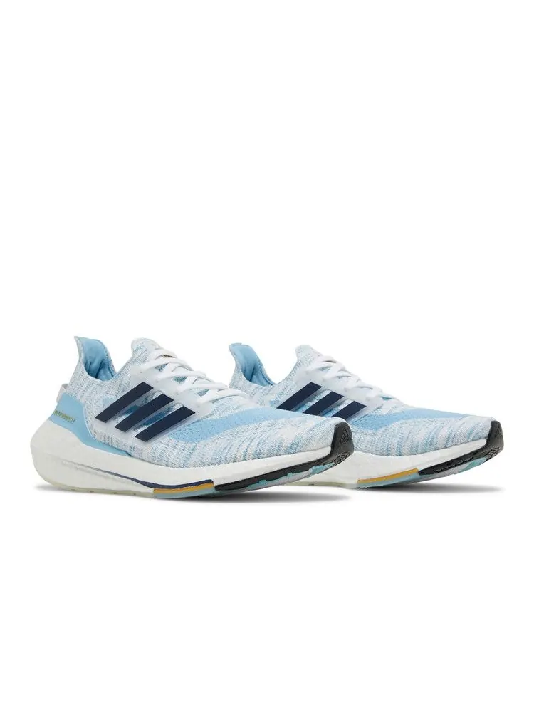 Кроссовки adidas UltraBoost 21 'White Clear Blue' — изображение 9 из 9