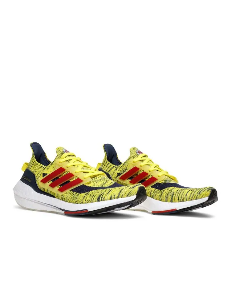Кроссовки adidas UltraBoost 21 'Bright Yellow Navy' — изображение 9 из 9