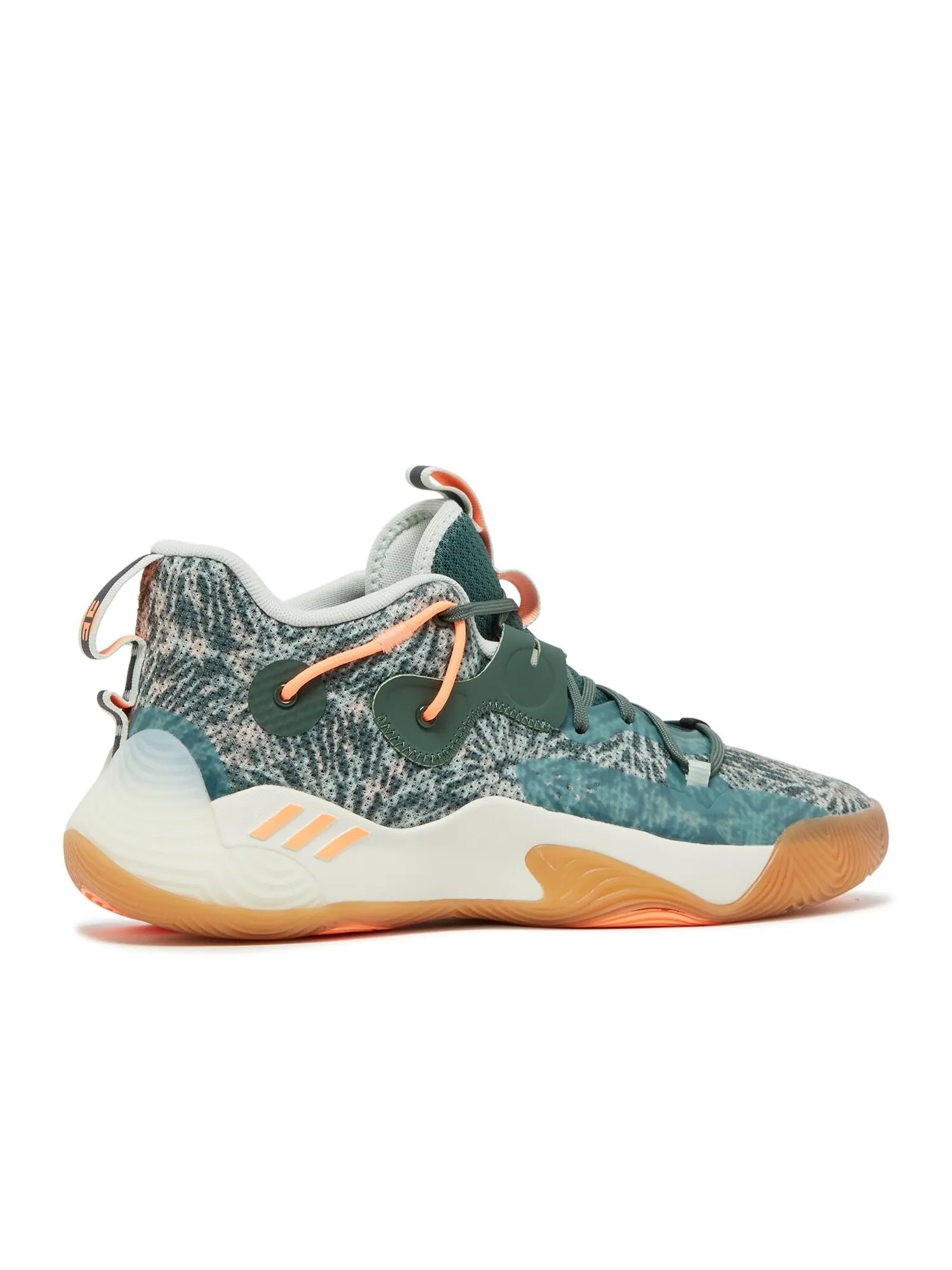 Кроссовки adidas Harden Stepback 3 'Tie-Dye - Green Oxide' — изображение 3 из 4, зеленый