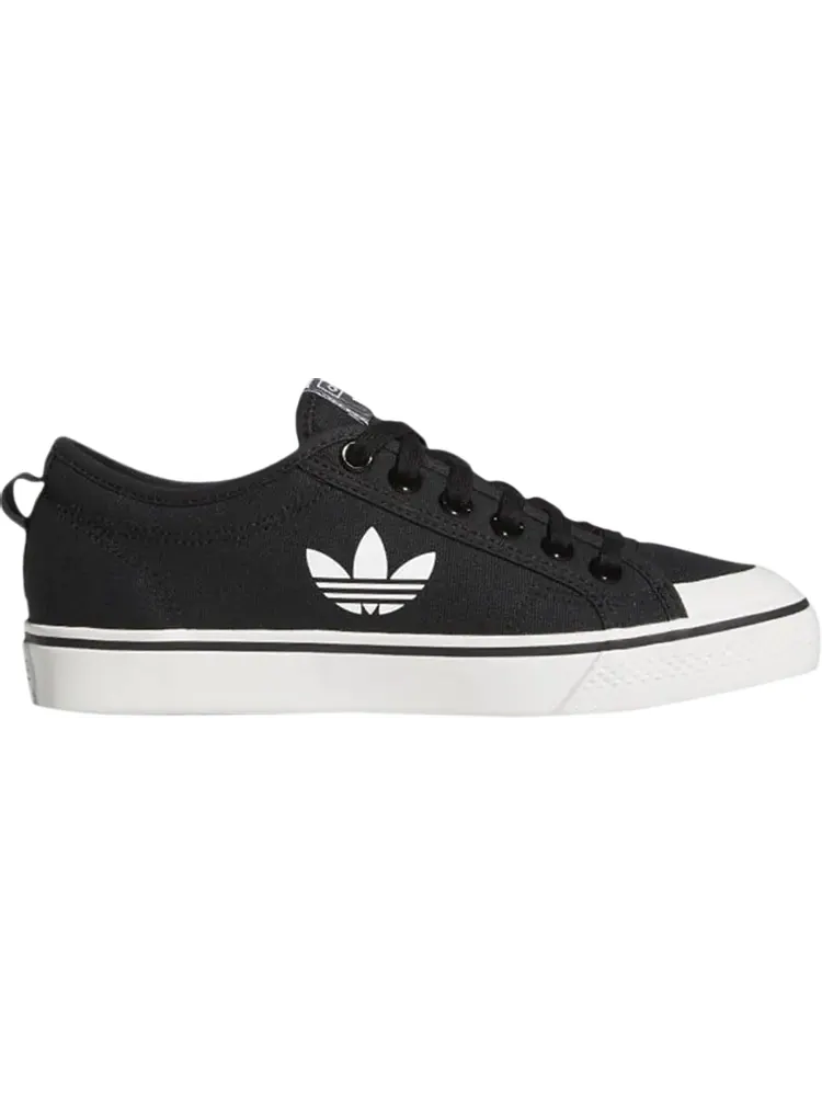 Кроссовки Adidas Wmns Nizza Trefoil 'Core Black White' — изображение 1 из 1, черный
