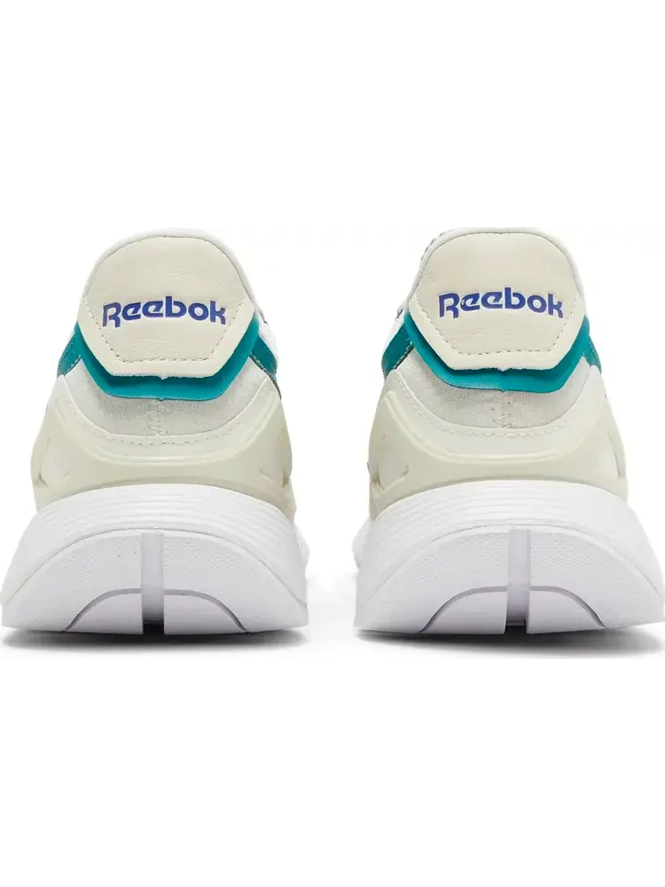 Кроссовки classic leather legacy az 'chalk seaport teal' Reebok, пломбир — изображение 6 из 8, бежевый