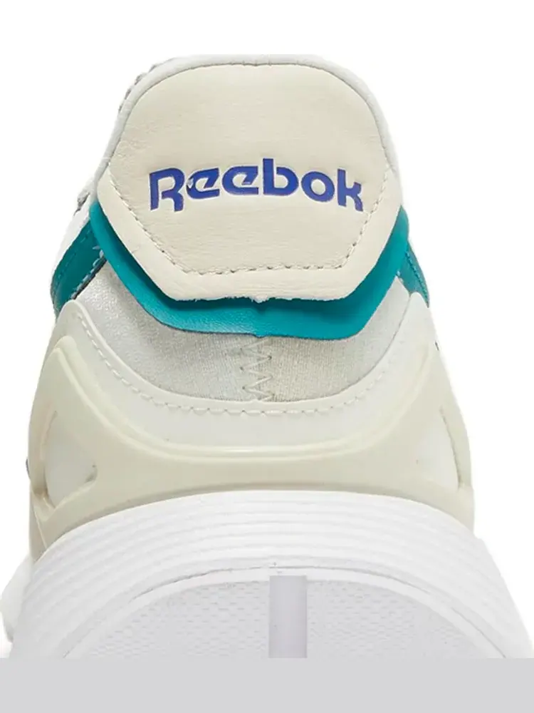 Кроссовки classic leather legacy az 'chalk seaport teal' Reebok, пломбир — изображение 7 из 8, бежевый