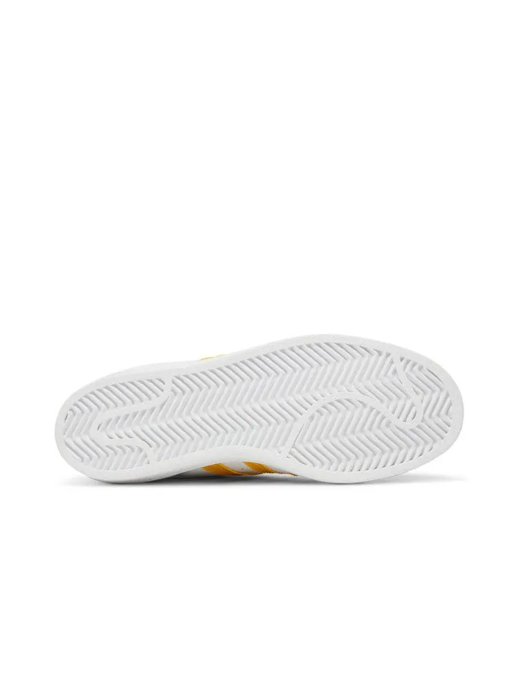 Кроссовки adidas Wmns Superstar 'White Hazy Yellow' — изображение 5 из 9, белый/желтый/песочный
