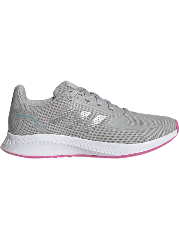 Кроссовки Adidas Runfalcon 2.0 J 'Grey Screaming Pink' — изображение 1 из 1, серый