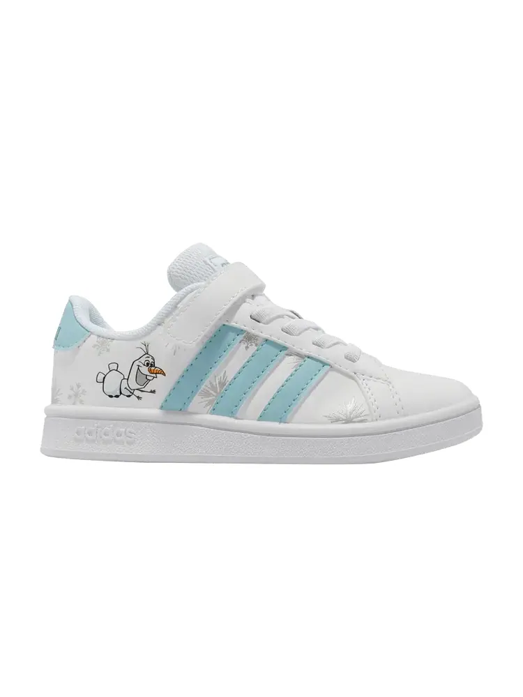 Кроссовки adidas Disney x Grand Court J 'Olaf' — изображение 1 из 1, белый//синий