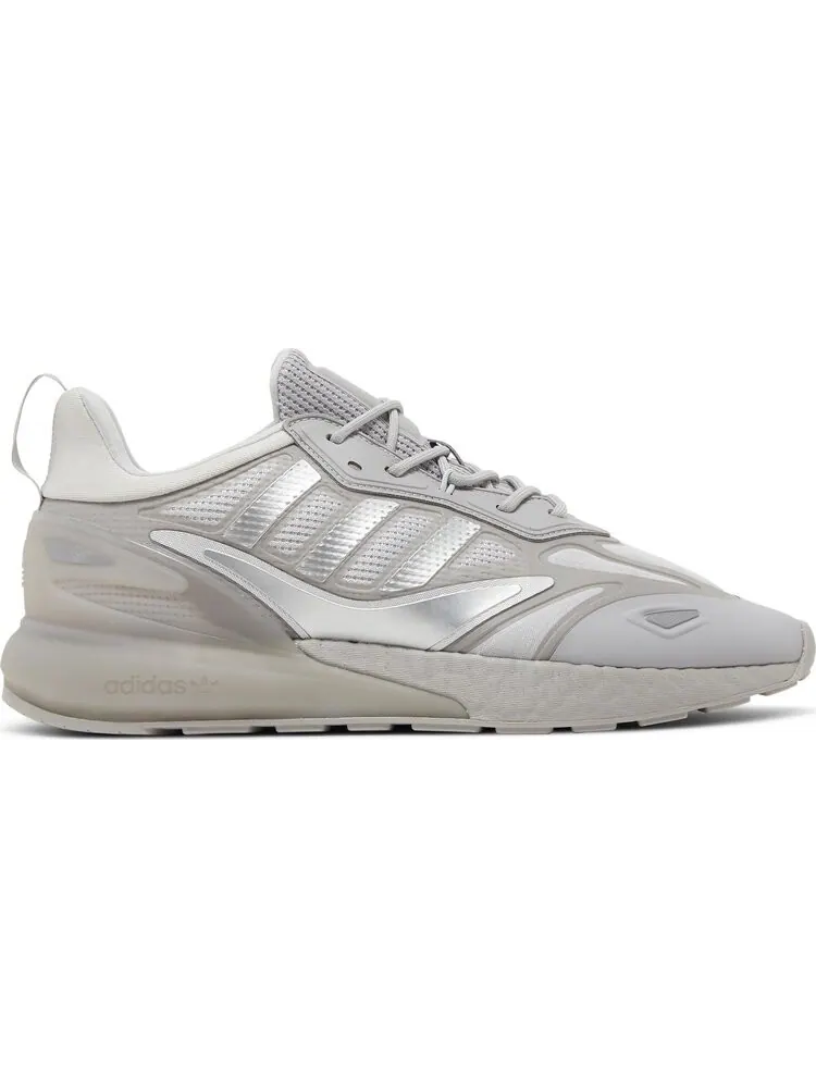 Кроссовки Adidas ZX 2K Boost 2.0 'Grey Matte Silver' — изображение 1 из 8, серый