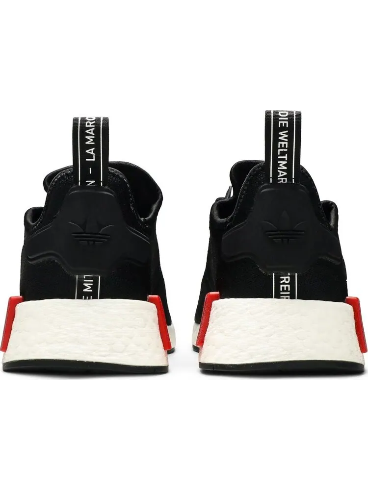 Кроссовки Adidas NMD_R1 'Black OG' — изображение 6 из 8, черный
