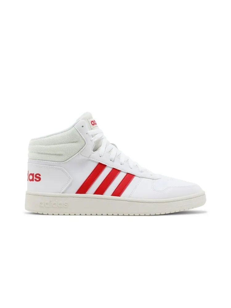 Кроссовки Adidas Hoops 2.0 Mid — изображение 1 из 4, белый