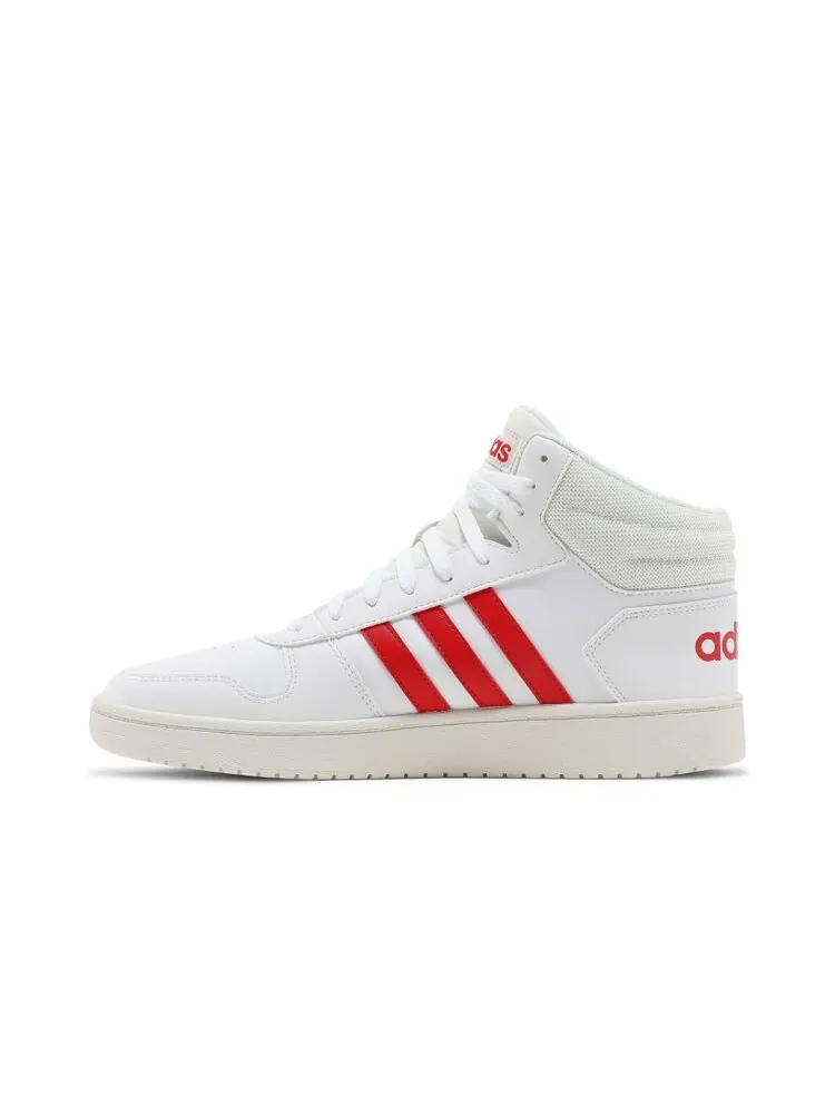 Кроссовки Adidas Hoops 2.0 Mid — изображение 3 из 4, белый