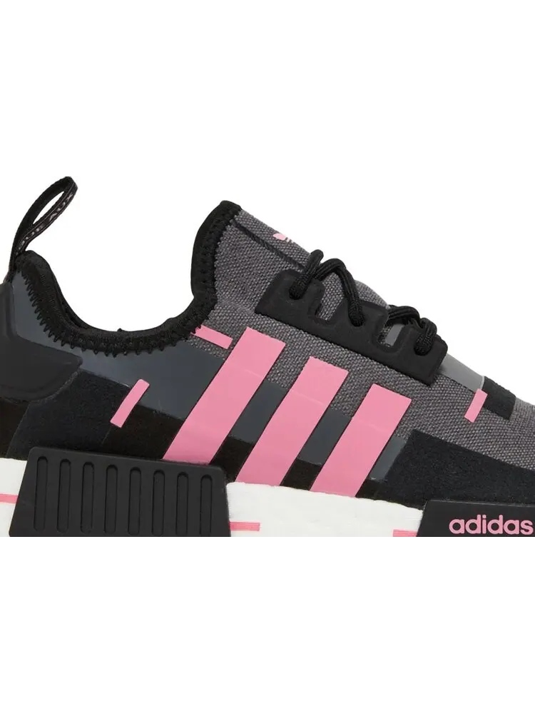 Кроссовки Adidas Wmns NMD_R1 'Black Rose Tone' — изображение 2 из 8, черный