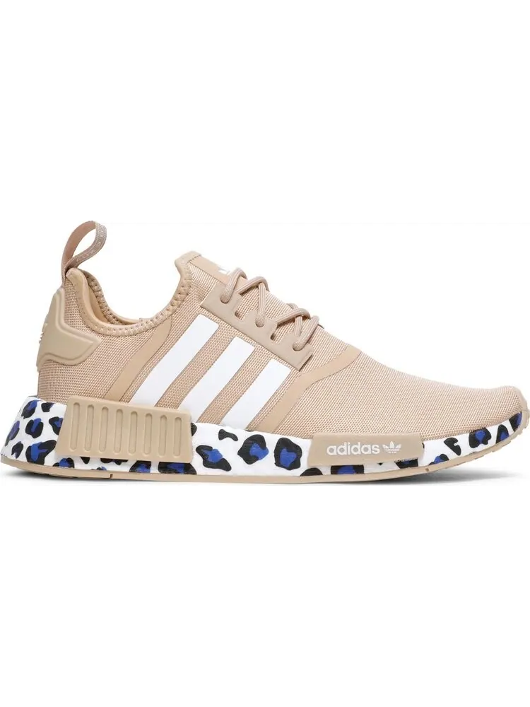 Кроссовки Adidas Wmns NMD_R1 'Leopard Sole - Pale Nude' — изображение 1 из 8, коричневый
